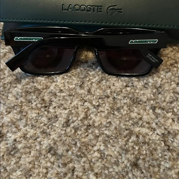 Lacoste Black Sunglasses - Picture 2 of 8